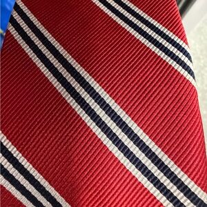 Red Striped Tie